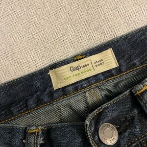Mens Gap Boot Cut Jeans